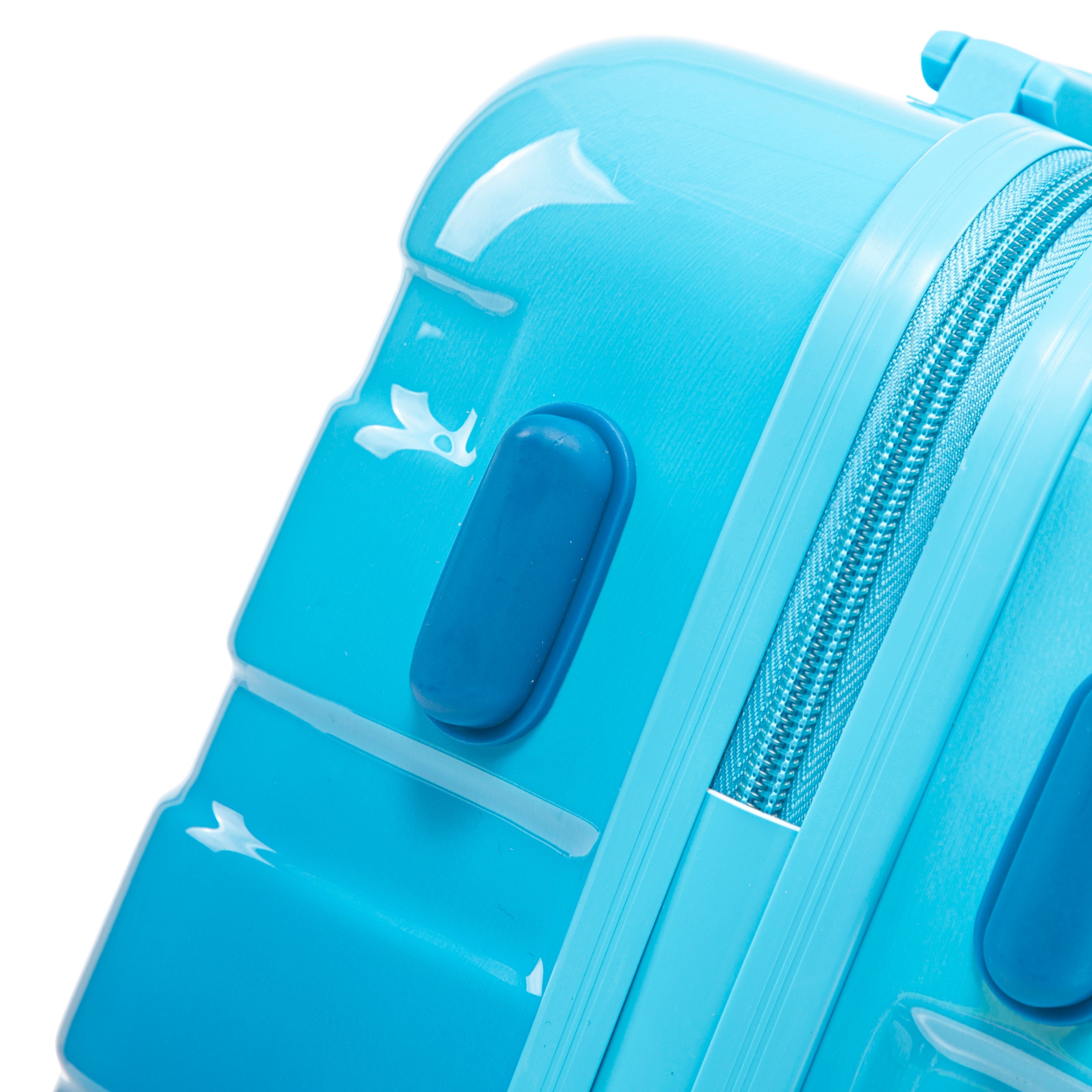 14'/20' 2-Piece PC Spinner Wheel Luggage Set with Gradient Color and Lock