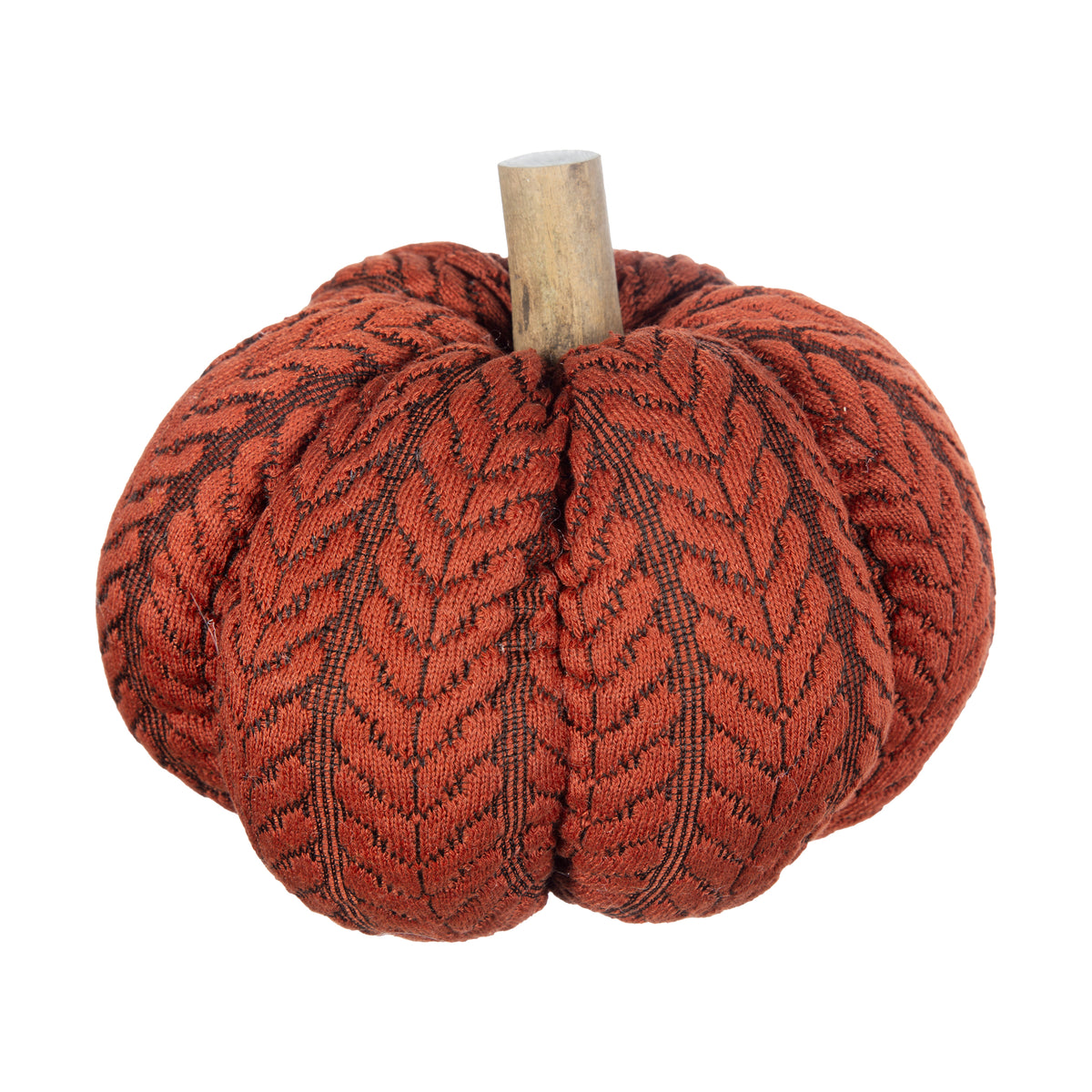 Set of 2 Fabric Pumpkins