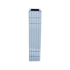 36.02" Tall Mirrored Floor Vase