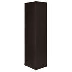 Cappuccino 6-Tier Corner Bookcase