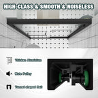 Aluminum Frame Double Sliding Shower Door (44-48"x76")