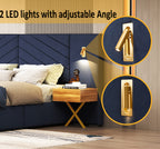 Queen Size Velvet Bed Frame