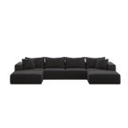 Oversized Sponge Cloud Sofa - Modern Upholstered Sectional Couch