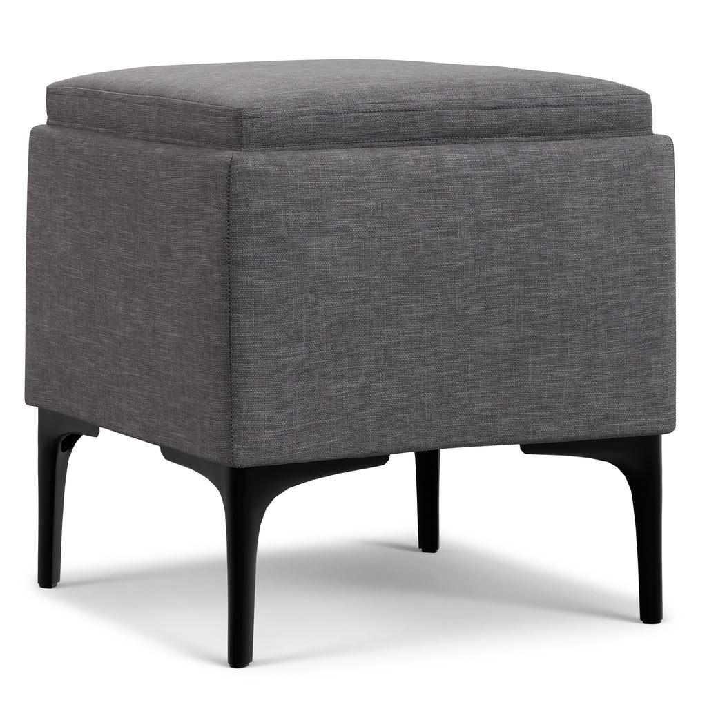 Natasha Storage Ottoman with Tray