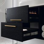 Modern 39.4-In Wall-Mounted Bathroom Vanity