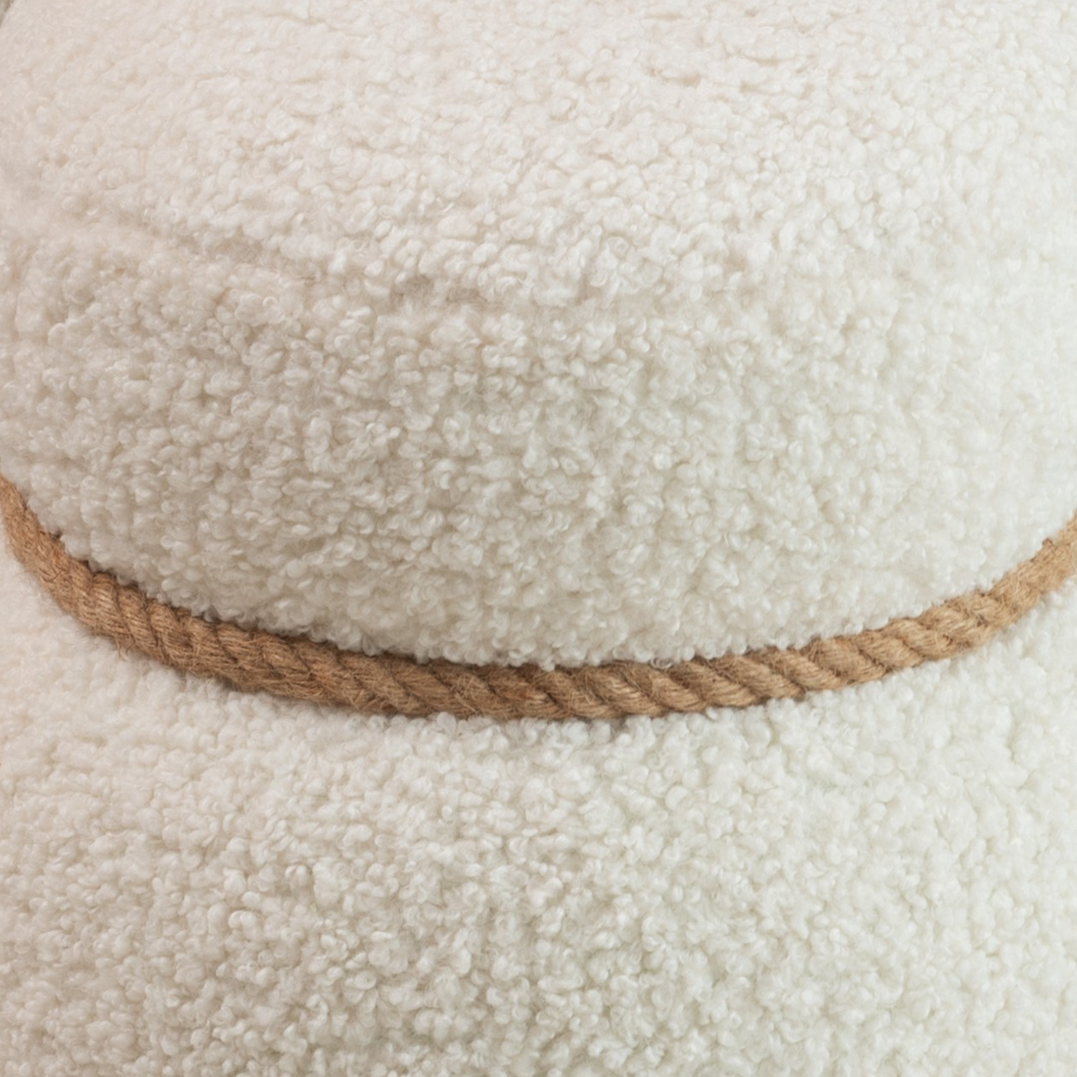 White Snowman Ottoman