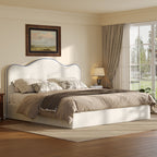 Queen Size Upholstered Platform Bed