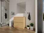 30" Modern Undermount Bathroom Sink Cabinet