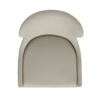 Blair Wood Upholstered Counter Stool in Stone