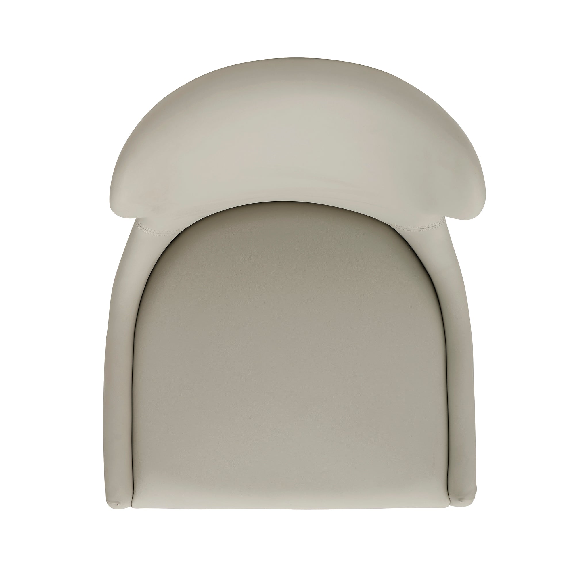 Blair Wood Upholstered Counter Stool in Stone