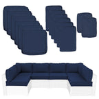 Outdoor Cushions for Patio Furniture Replacement - Navy Blue