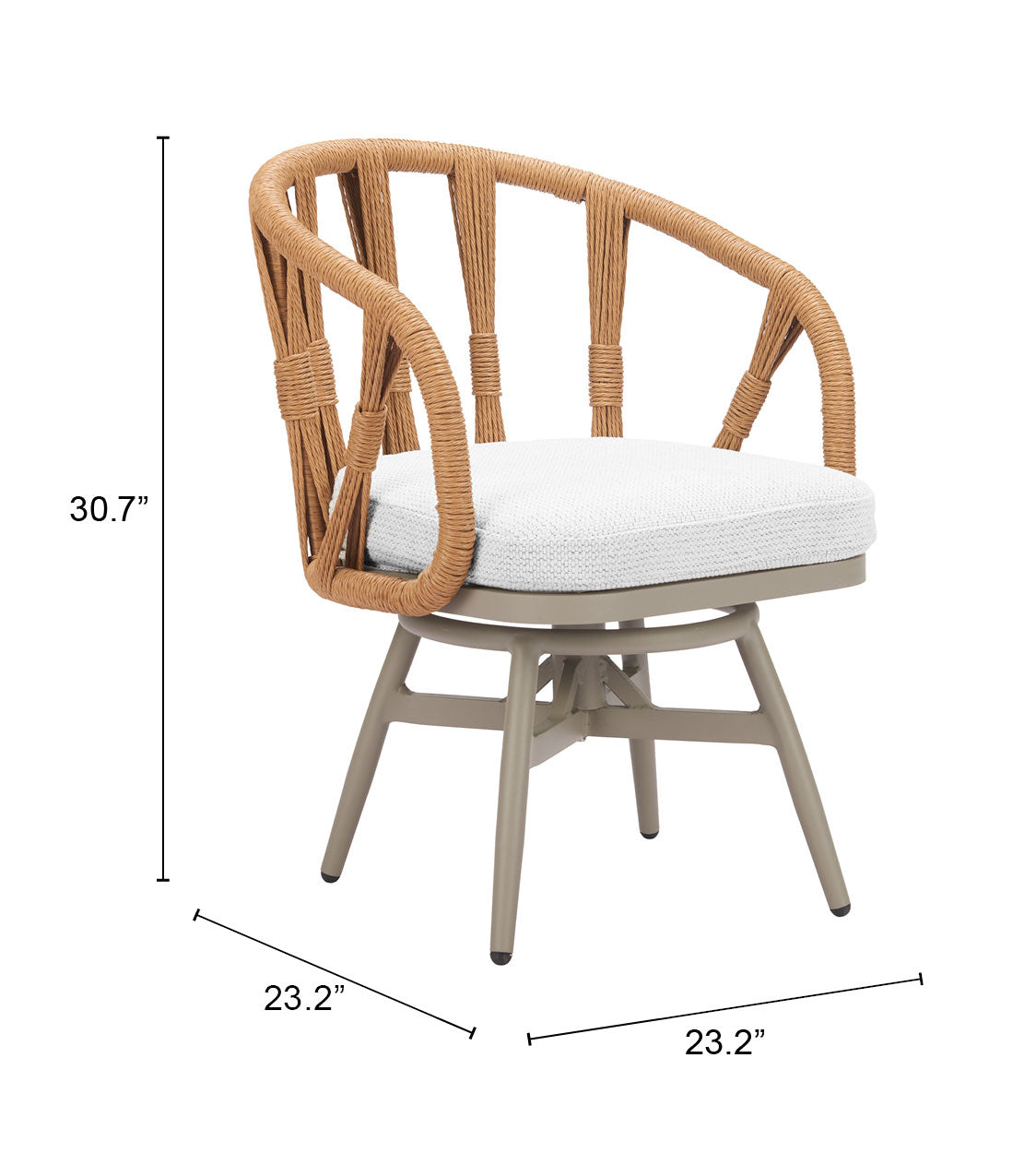 Safal Swivel Dining Chair