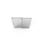 Frameless Sliding Shower Door with Tempered Glass Enclosure