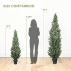 5FT Artificial Cypress Tree