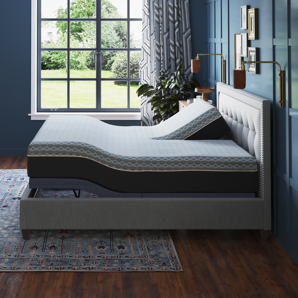 Copper Lux Hybrid 12" Split Top King Mattress