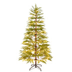 6 Feet Artificial Full Christmas Tree with LED Lights