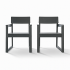 5-Piece HDPE Outdoor Dining Set for 4