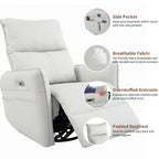270° Power Swivel Rocker Recliner Chair