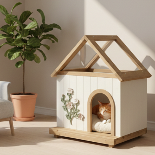 Daisy FSC-Certified Cedar Cat House