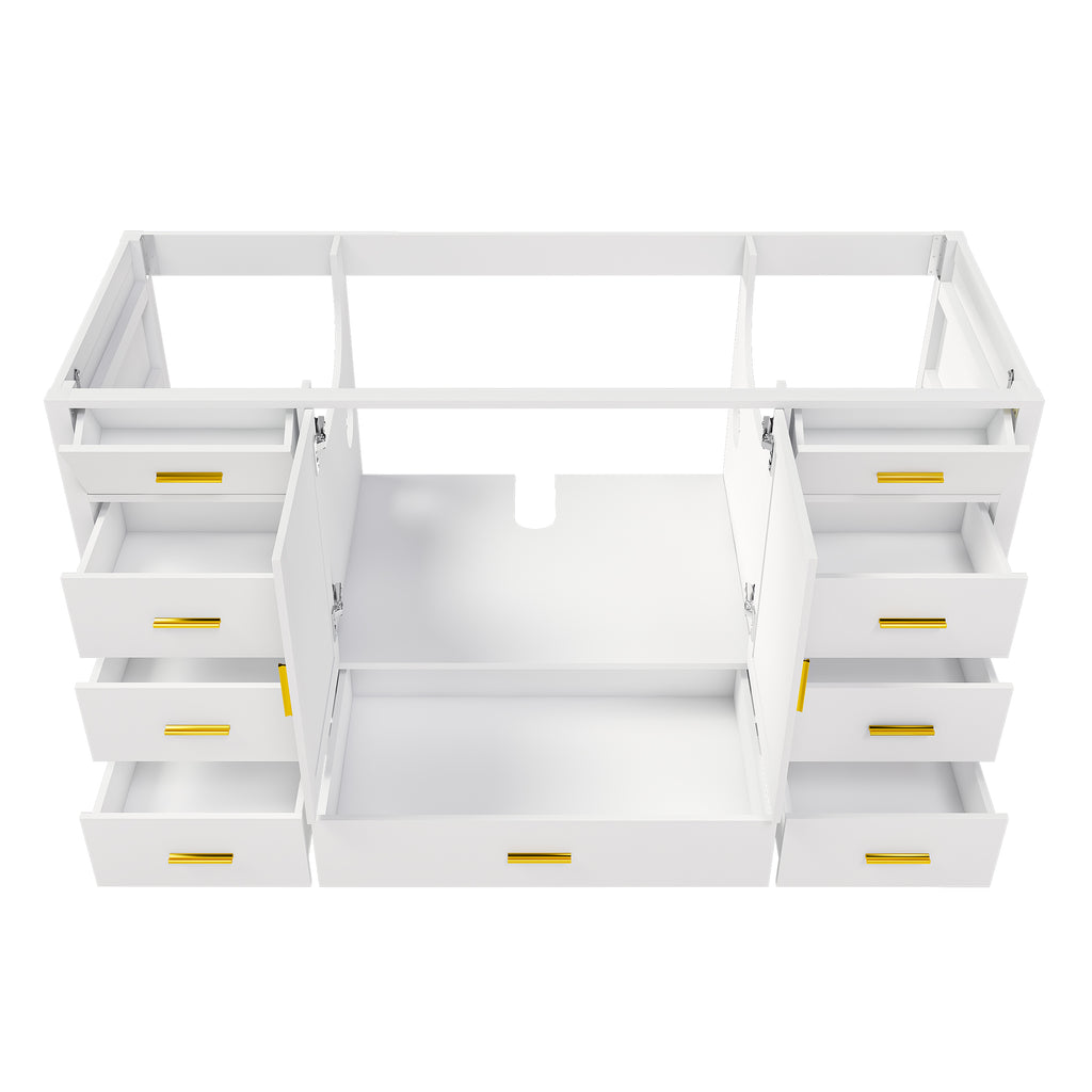 60" Bathroom Vanity Base Cabinet