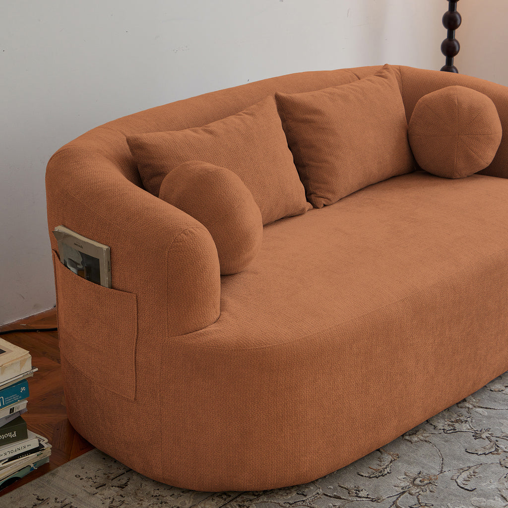 Sofa-in-a-Box Memory Foam 2-Seater Couch
