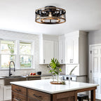 20'' Cage Ceiling Fan With Remote Control
