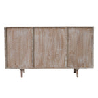 57x16x33" TV Console With Cane Doors