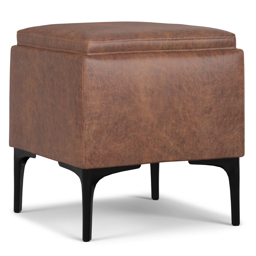 Natasha Storage Ottoman with Tray