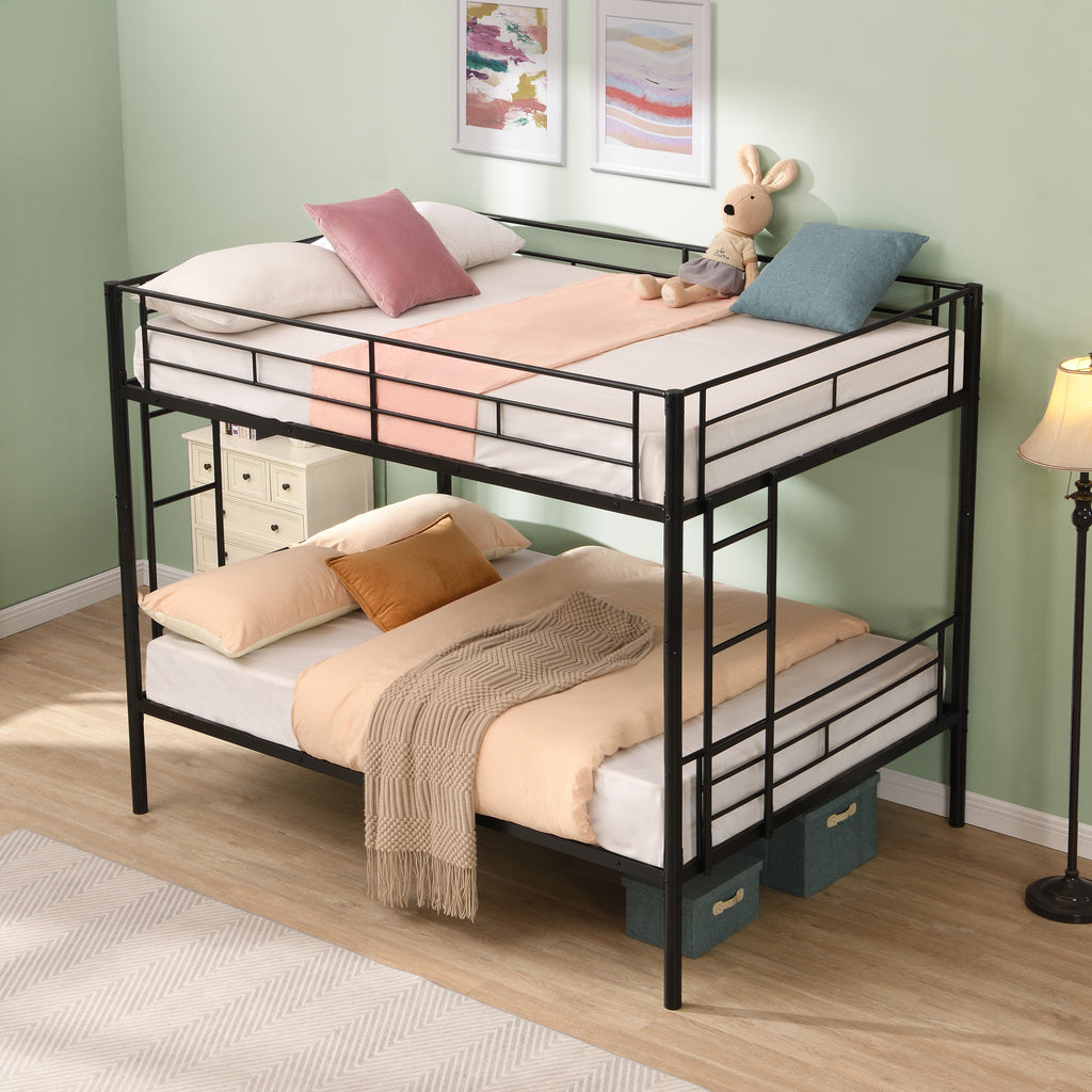 Full Over Full Metal Bunk Bed