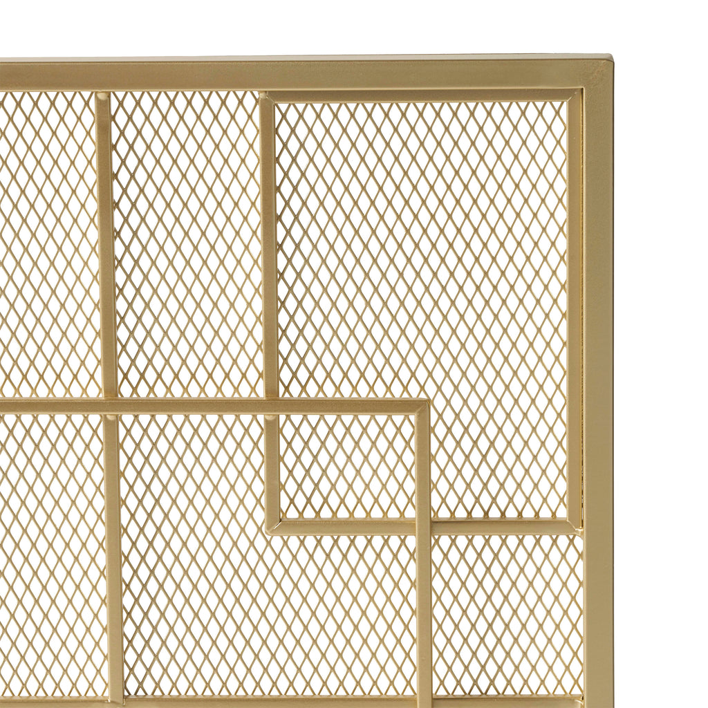 Dorothy Modern Iron Fire Screen