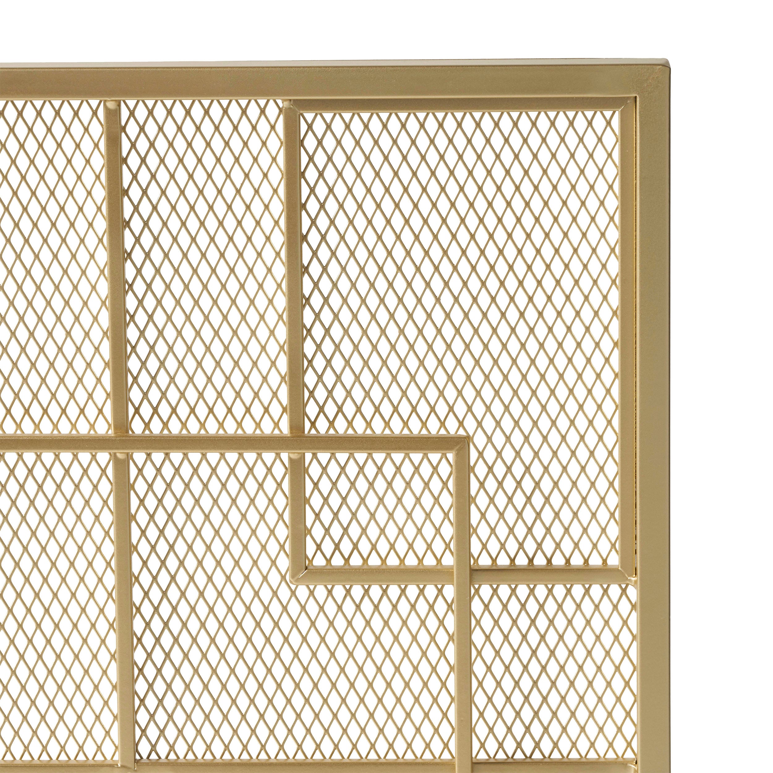 Dorothy Modern Iron Fire Screen