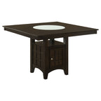 Tolland Cappuccino 1-Door Storage Counter Height Dining Table