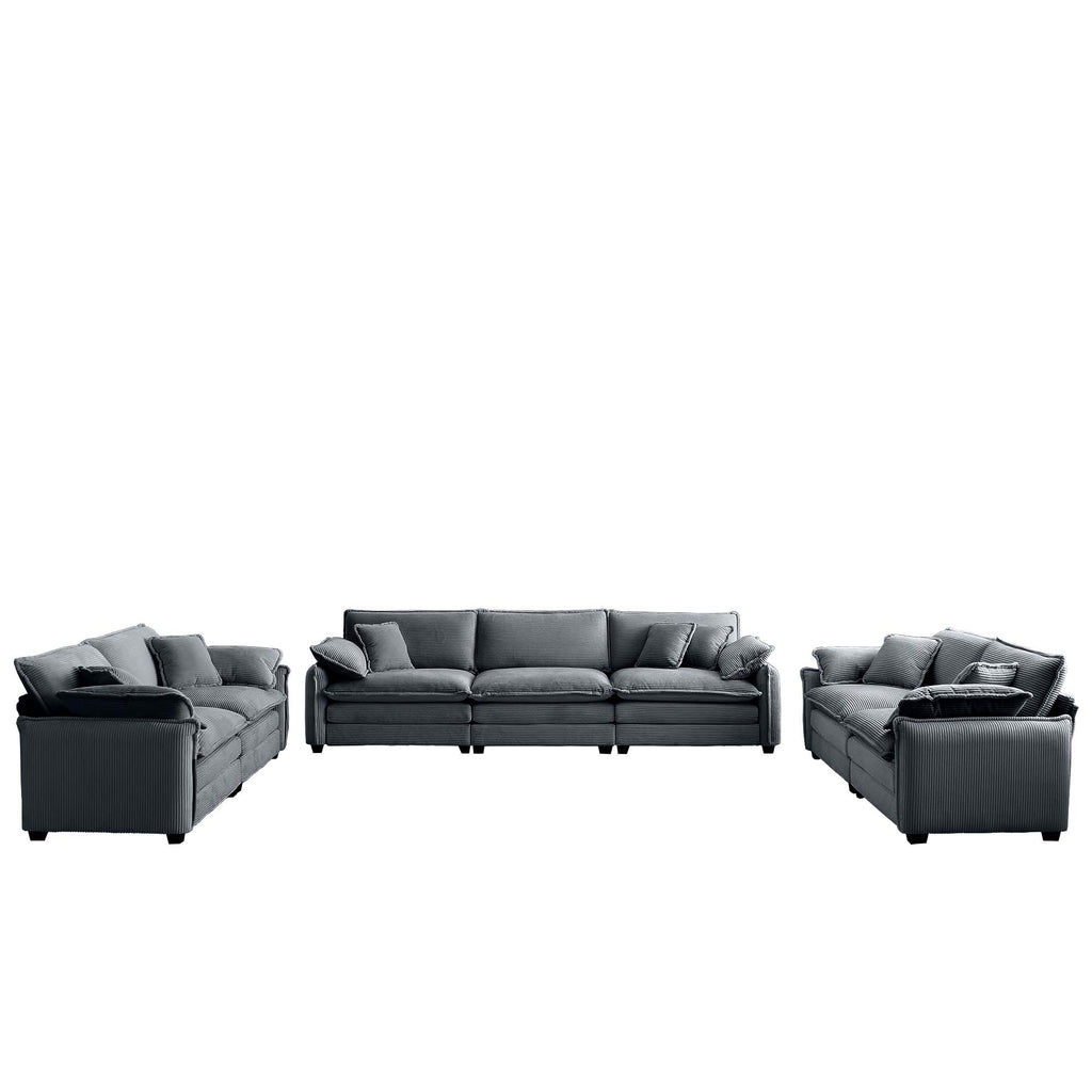 Modern Living Room Sofa 3 Pieces Set