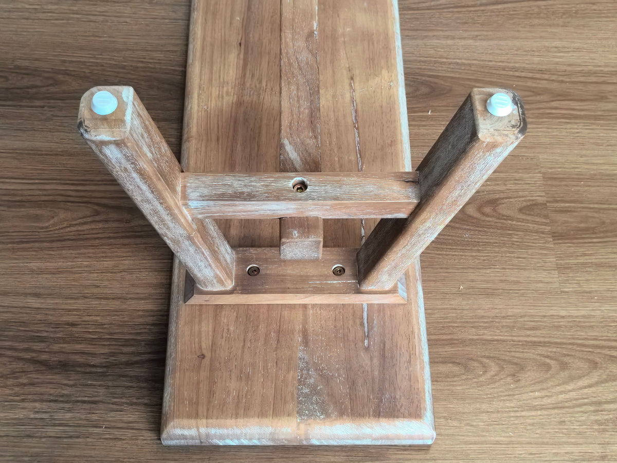 55" Farmhouse Wood Bench