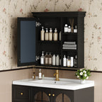 30'' x 28'' Bathroom Medicine Cabinet with Mirror