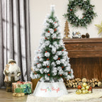 HOMCOM 26 Inch Christmas Tree Collar Ring