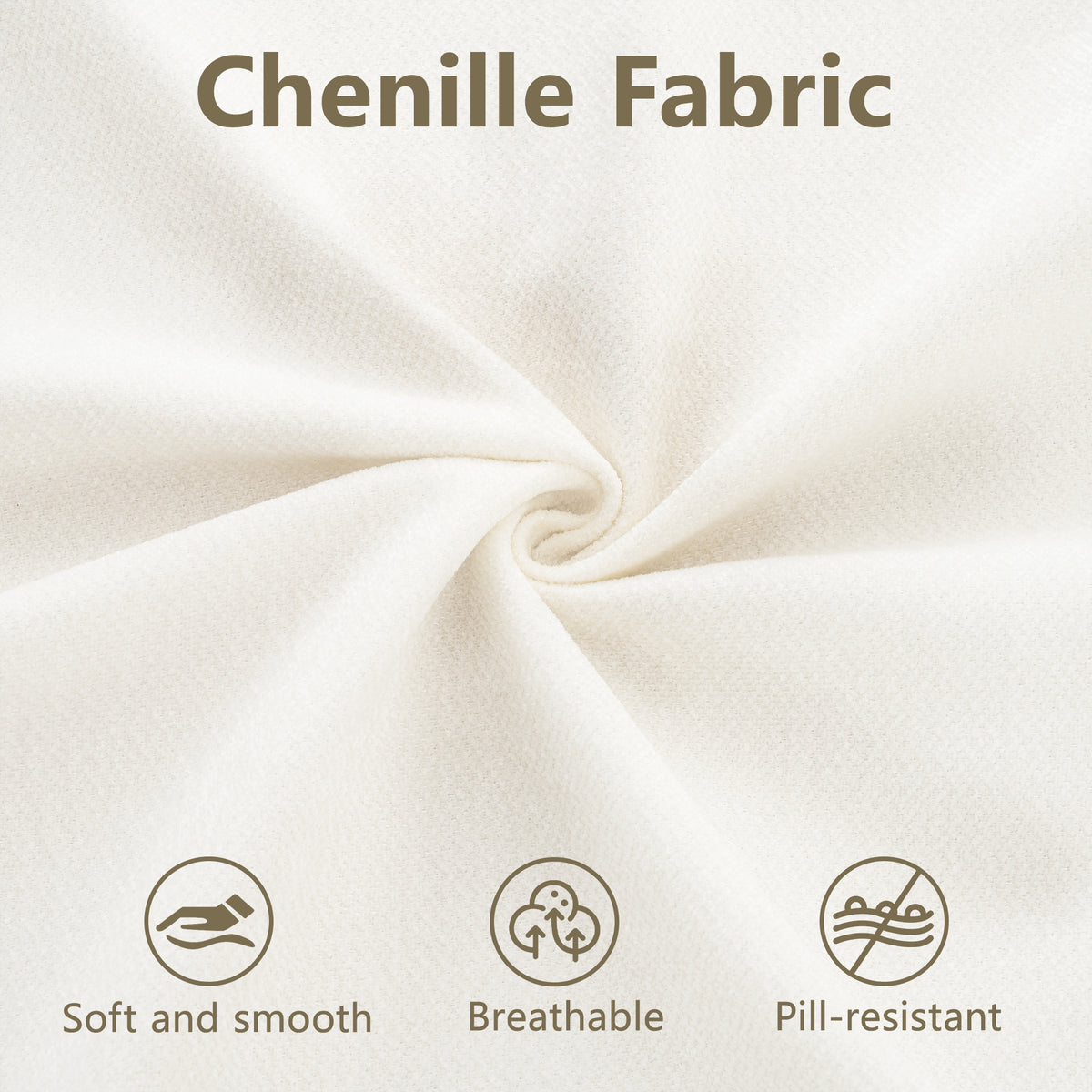 Stylish Chenille Sofa