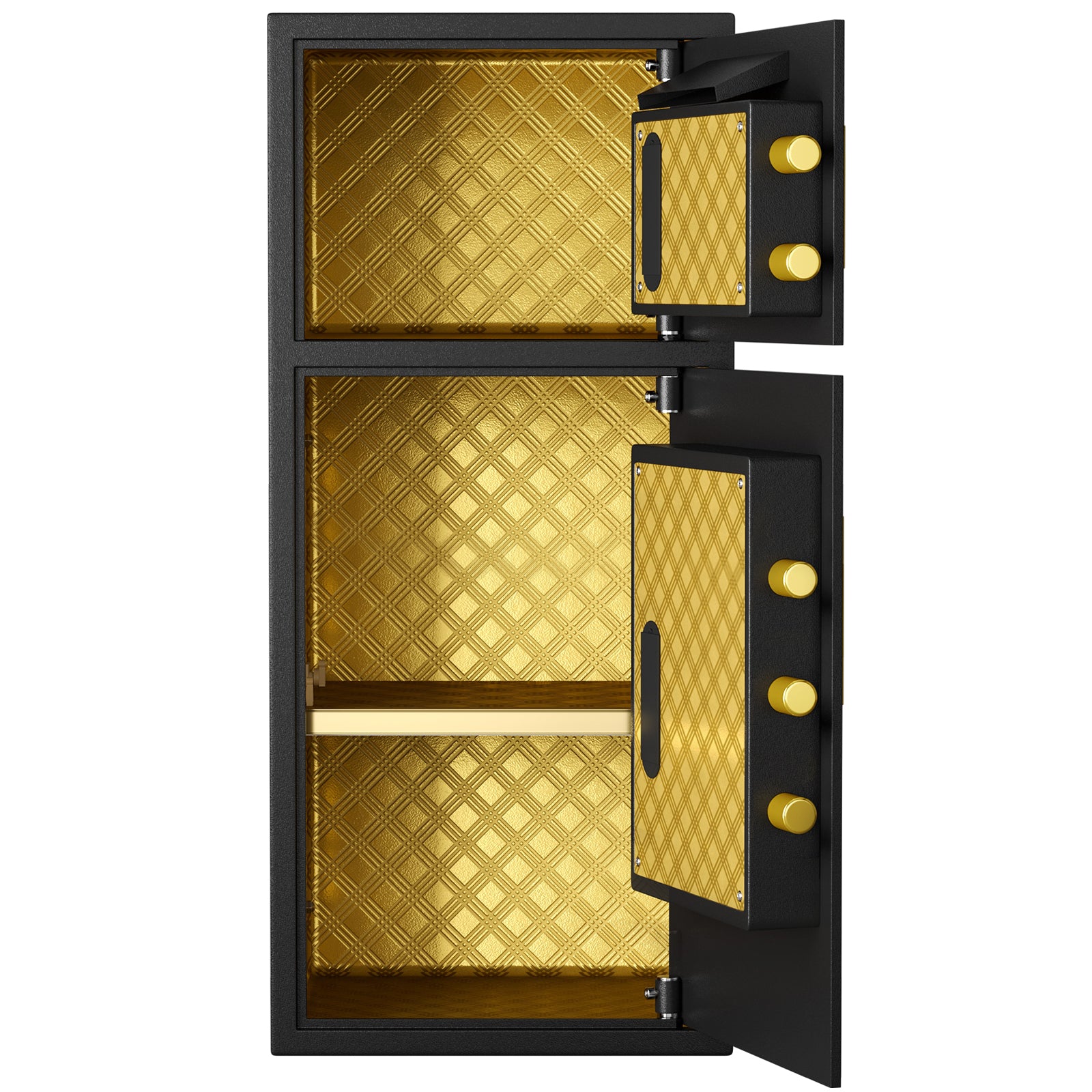 Large Double-Door Coin-Operated Safe