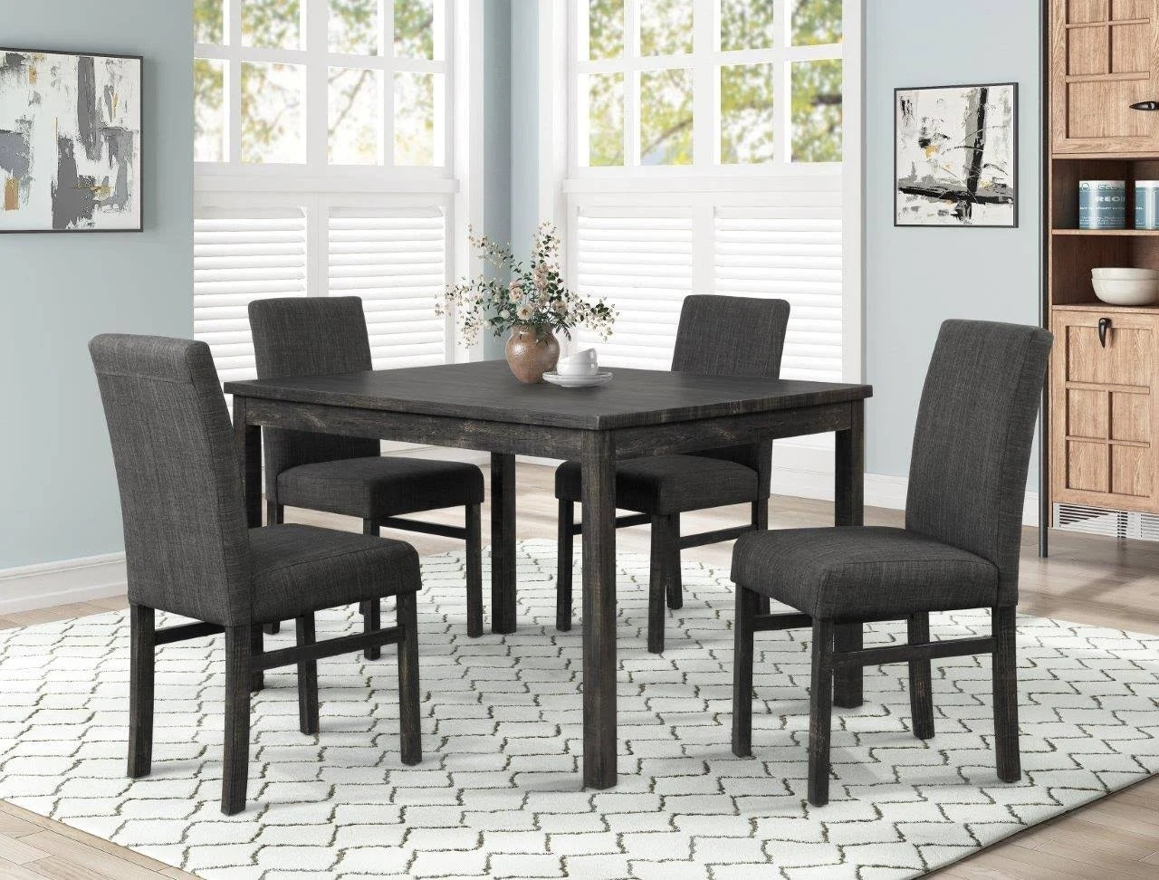 Transitional Dining Chair Set of 2