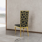 Contemporary Stainless Steel Dining Chair