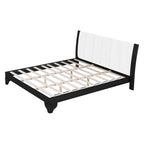 King Size Bed Frame in Black and White
