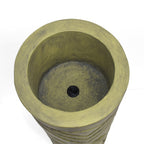 Stone Statue Urn Planter
