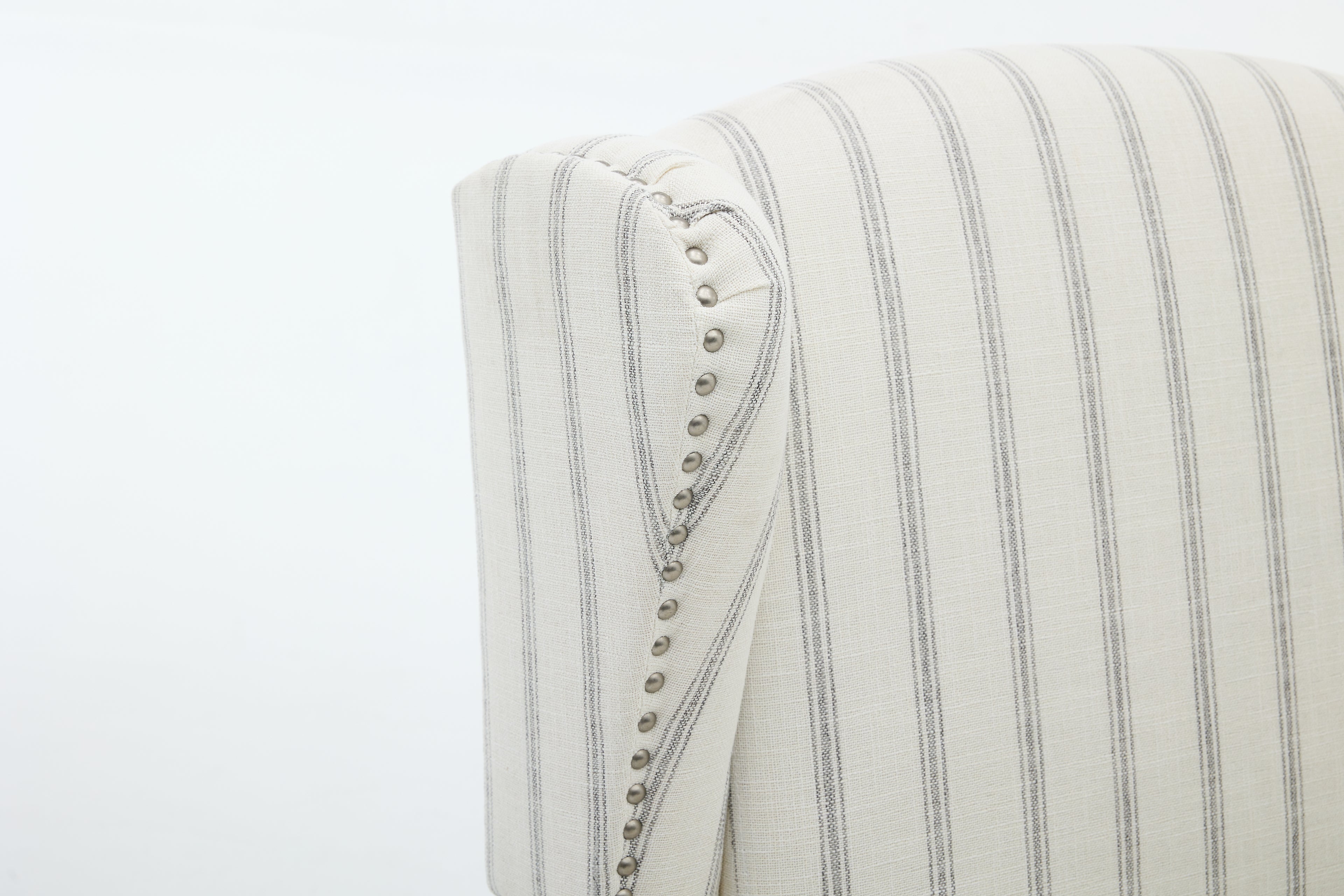 Modern Accent Chair with Retro Wood Legs