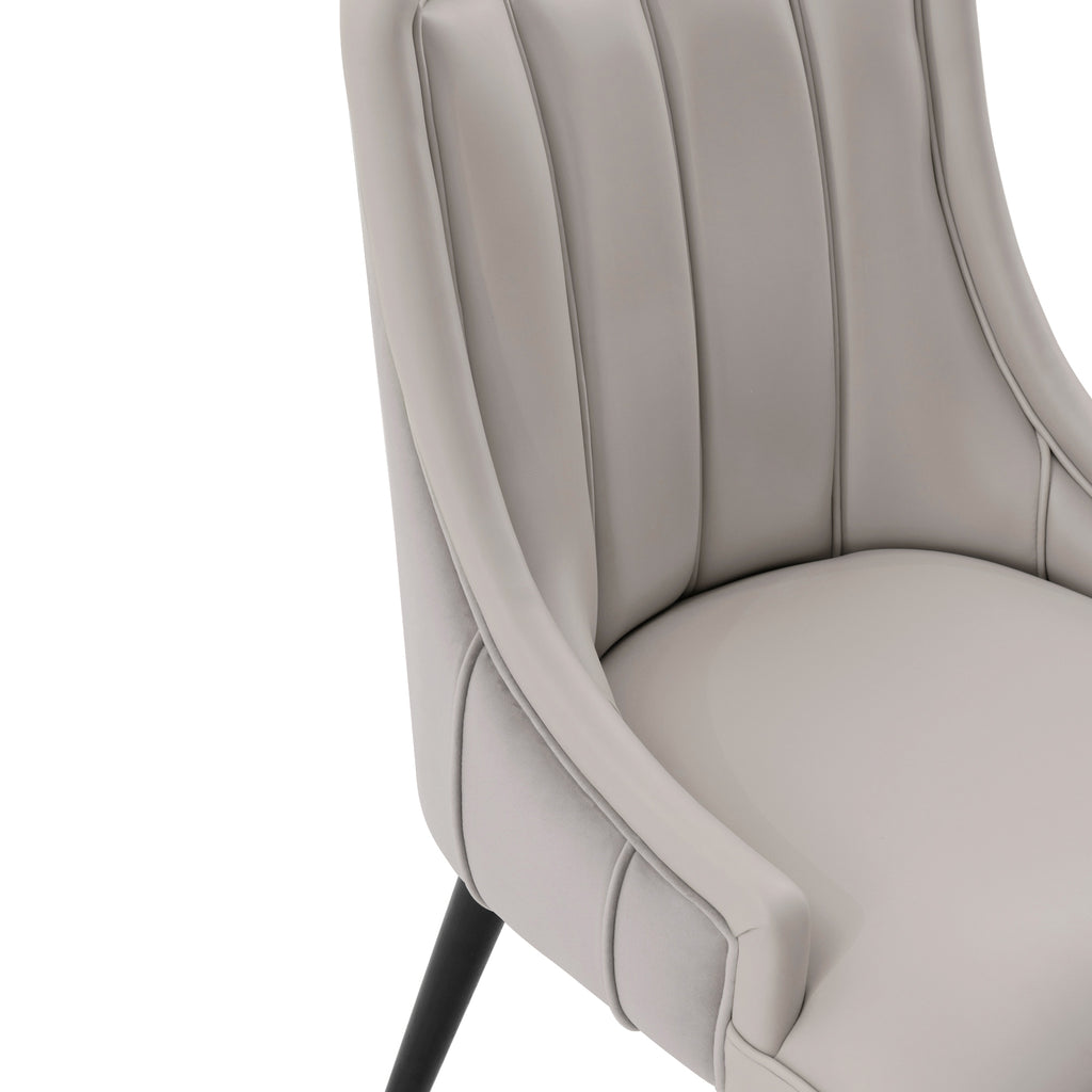 Eda Wood Upholstered Dining Chair