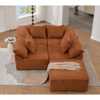 142" L Shaped Modular Sectional Sofa