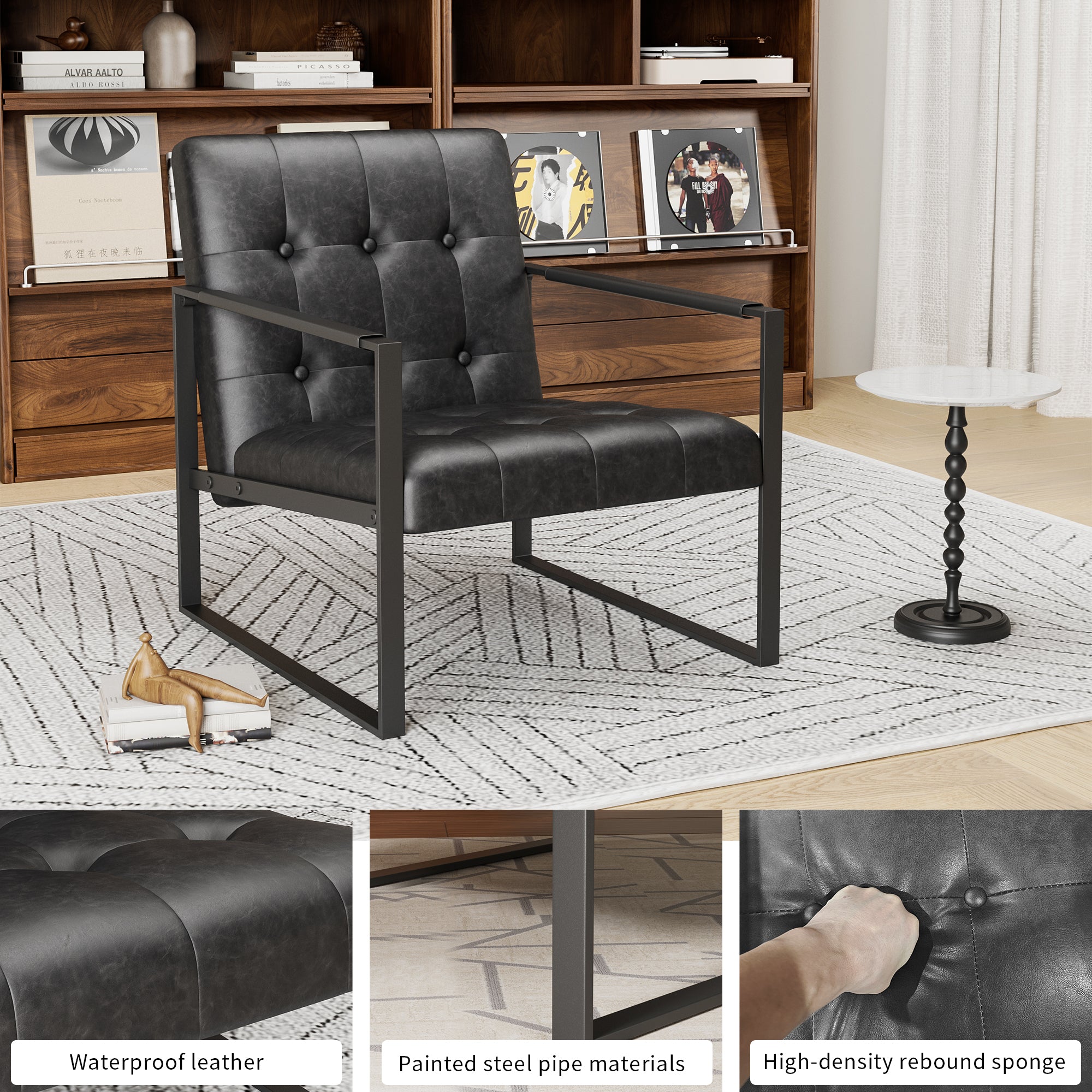 Accent Chair Modern Upholstered Accent Chair