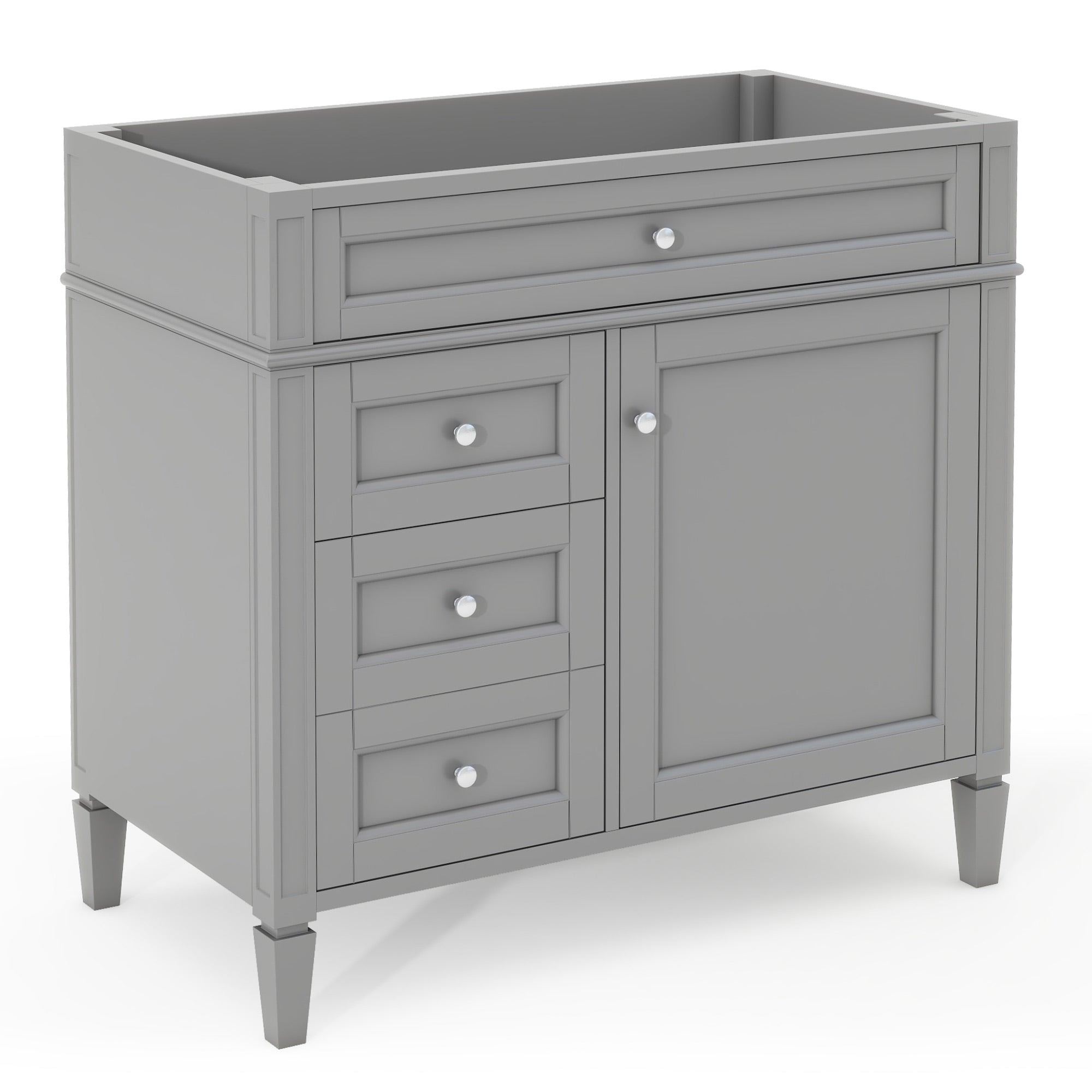 36" Bathroom Vanity Without Top Sink