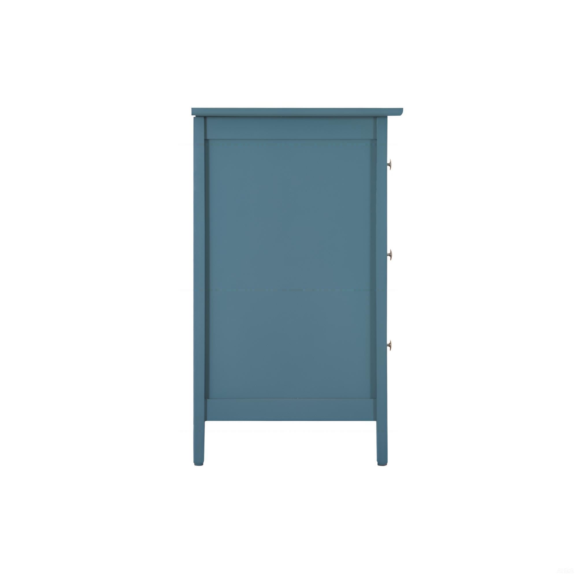 Teal Accent Nightstand For Modern Bedrooms