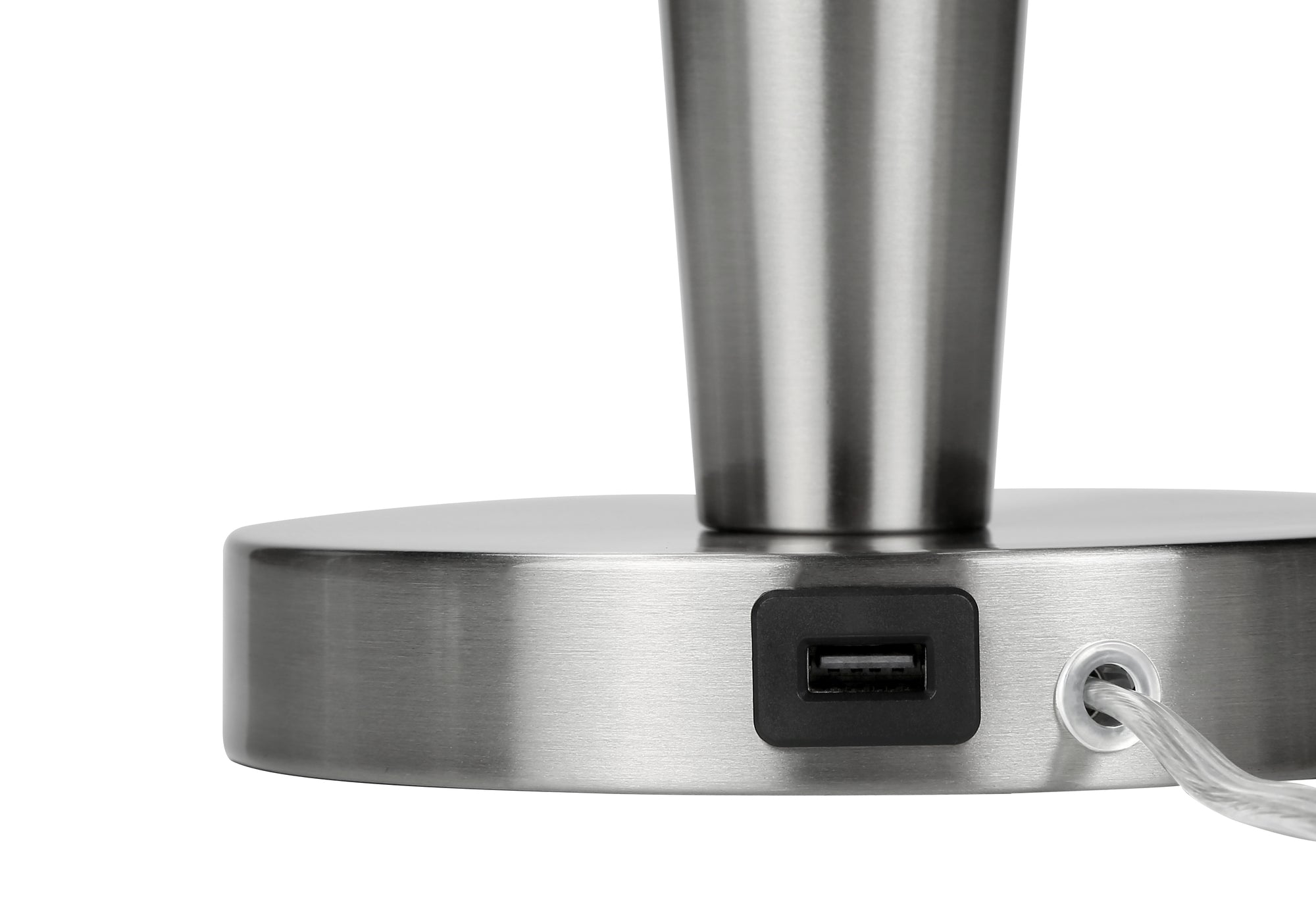 Set Of 2 Contemporary Table Lamps With USB Port