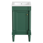18" French Style Bathroom Cabinet with Storage